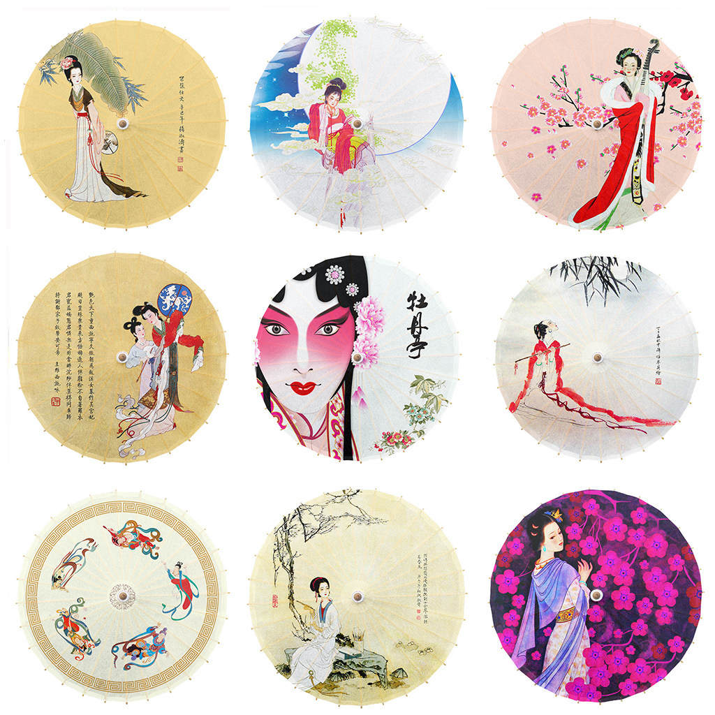 古风油纸伞古典仕女 汉服古装旗袍配饰伞 文化礼品伞厂家直销定制