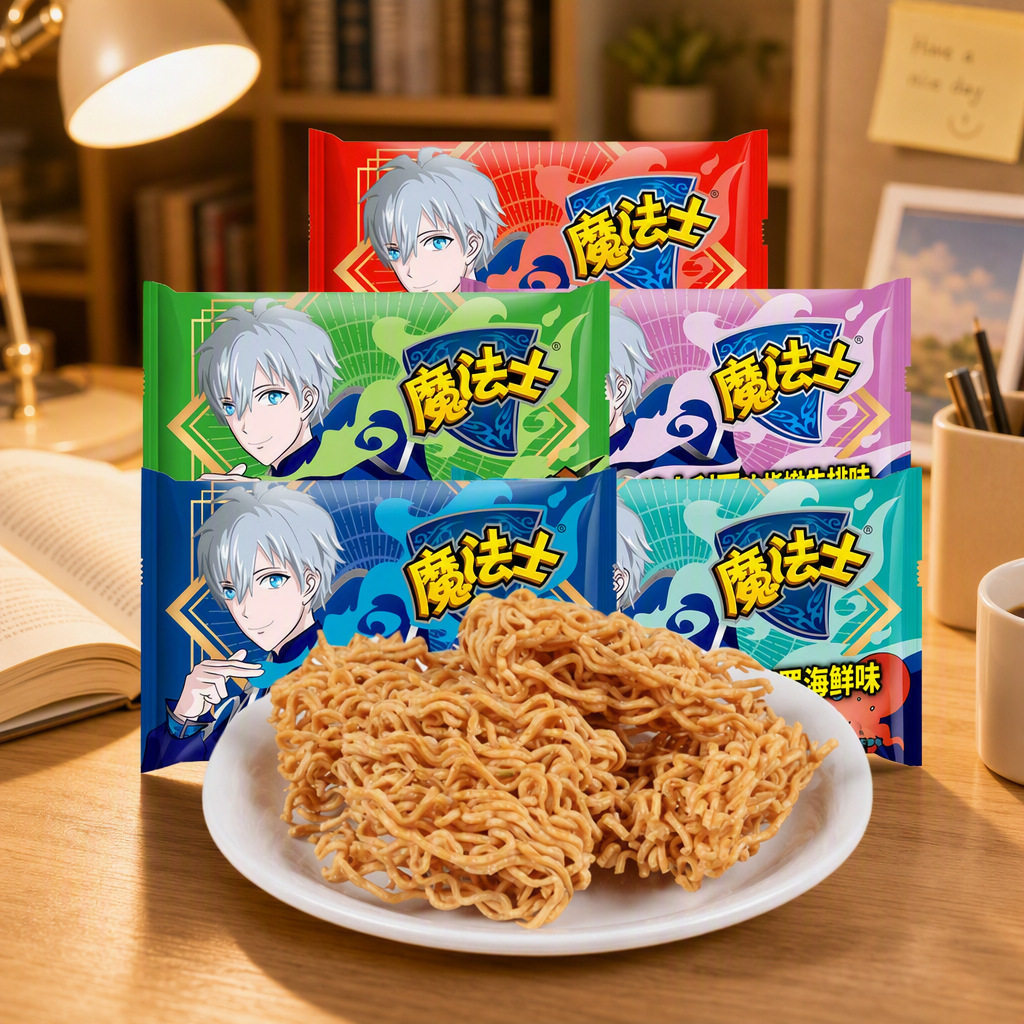 山姆冠名魔法士干脆面20g膨化零食多口味休闲怀旧小零食 代发解馋