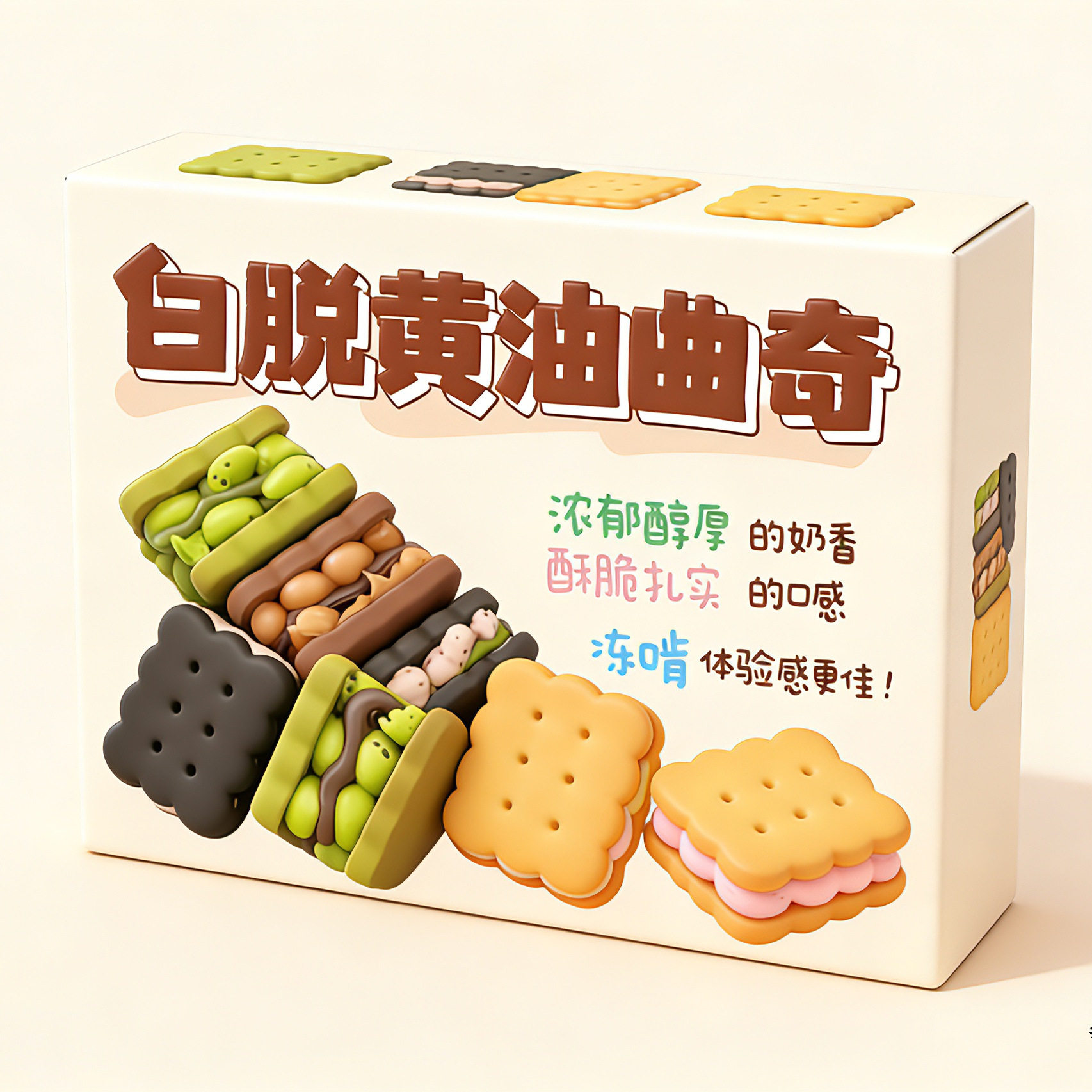 山姆冠名包邮老式白脱曲奇奶油蛋糕茶点抖音网红零食儿童礼物黄油