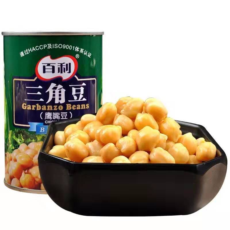 山姆冠名百利三角豆鹰嘴豆罐头即食豆类熟食素食豆西餐沙拉豆烘焙