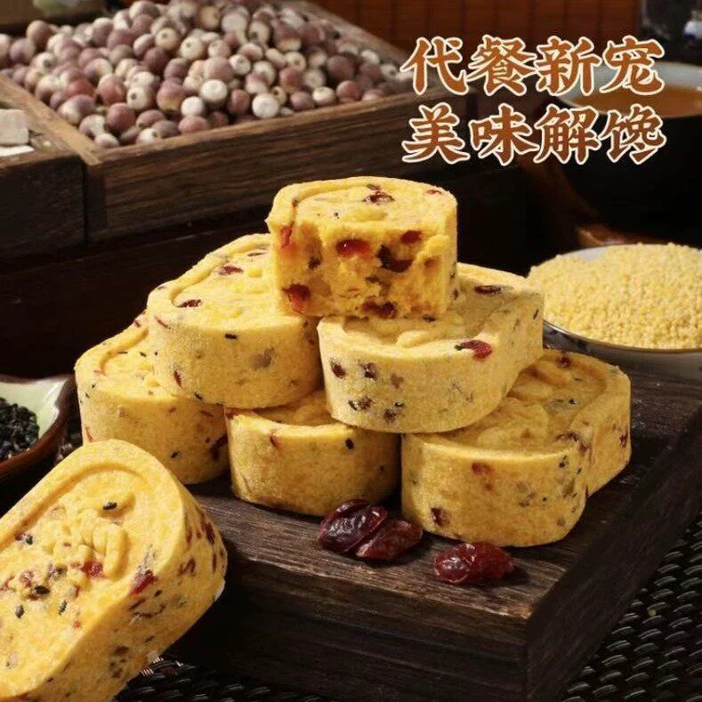 山姆冠名八珍糕小米山药糕点休闲特色零食饱腹红枣软糯整箱零售