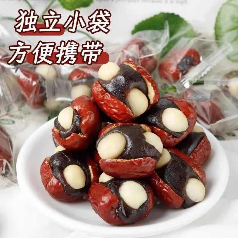 山姆冠名代发血糯米暴富枣夏威夷果坚果枣抱富枣血糯米夹心枣抱抱