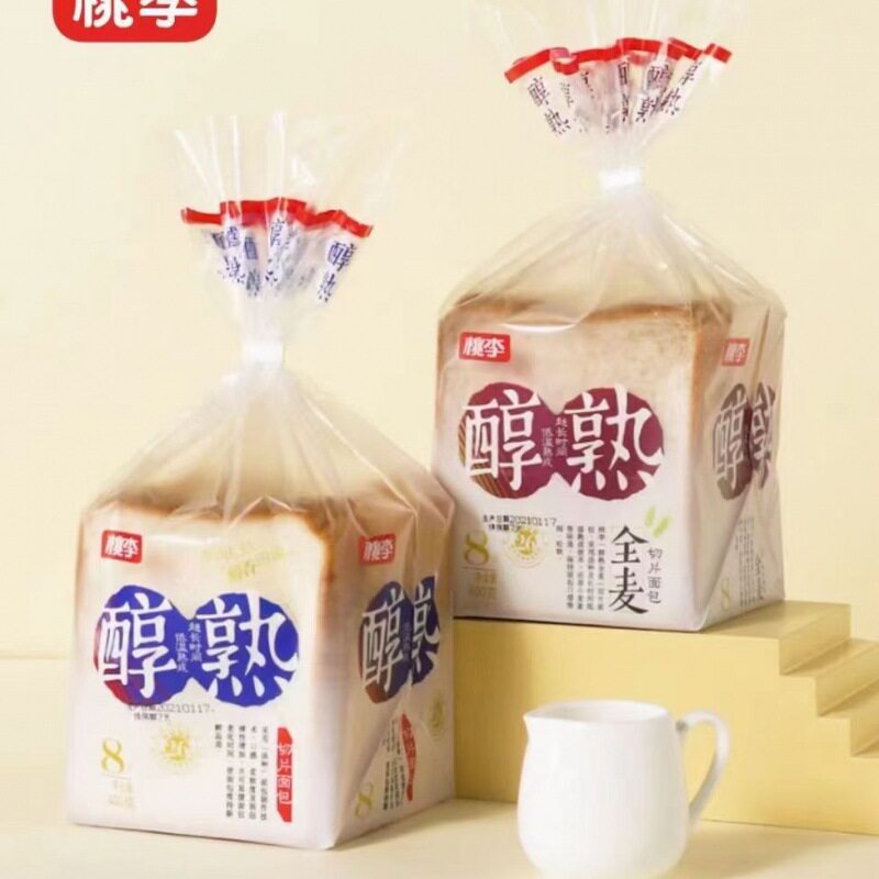 山姆冠名短保7天 桃李醇熟全麦切片面包低温熟成400g家庭装