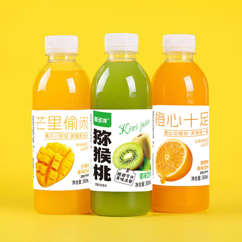 山姆冠名【一件 】果汁饮料多口味芒果橙子猕猴桃白桃草莓蓝莓360