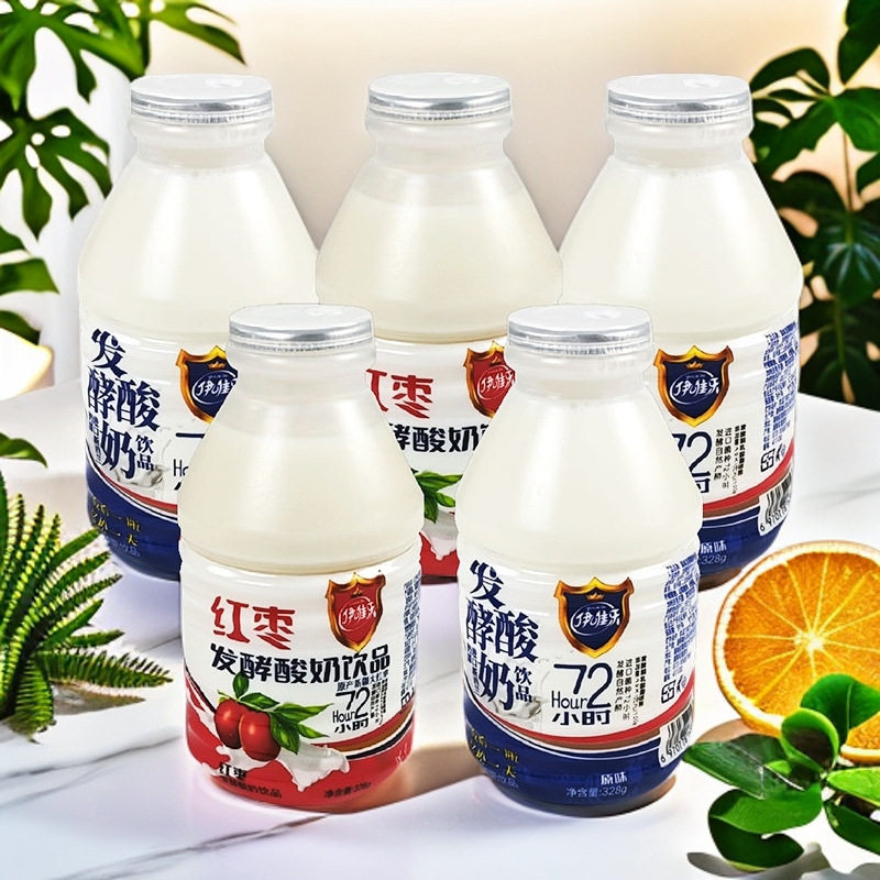 山姆冠名伊唯乐酸奶发酵菌益生菌饮品红枣原味酸奶营养早餐乳酸菌