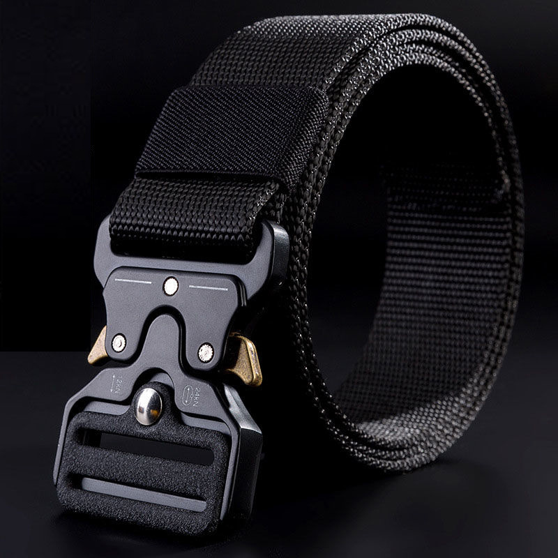 眼镜蛇战术腰带军迷男特种兵插扣速干裤带户外帆布尼龙作训内腰