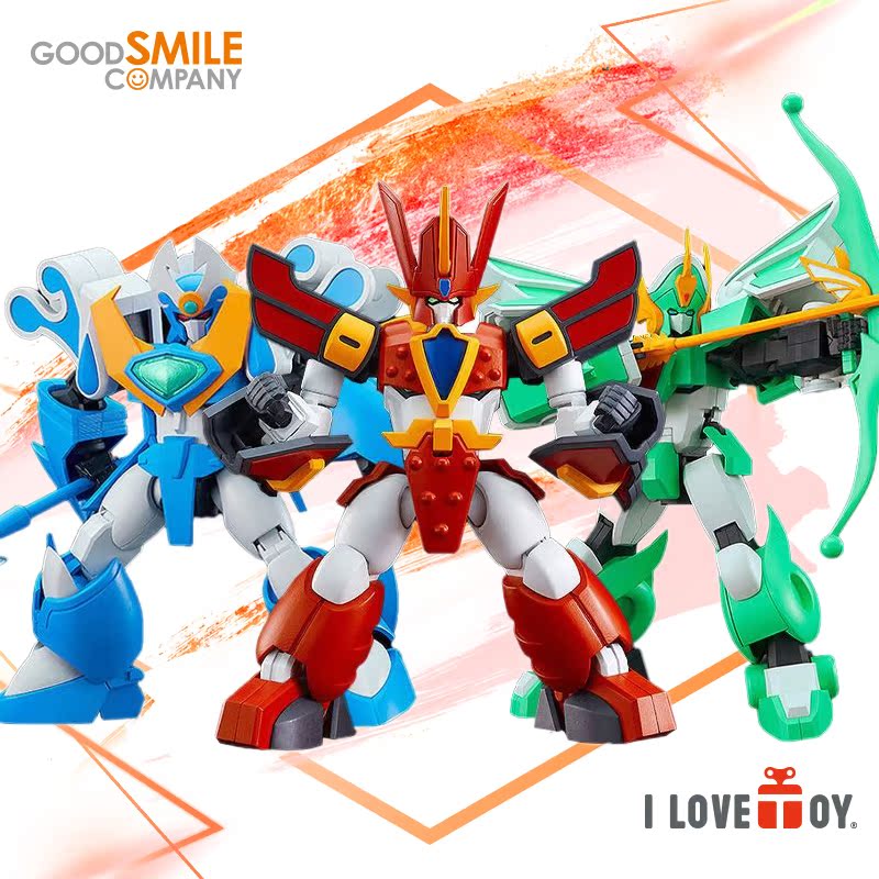 [itoy] GSC MODEROID 魔动王 光能使者 风暴使者 拼装可动模型