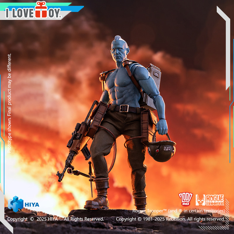 海雅HIYA侠盗骑兵蓝兵超可动