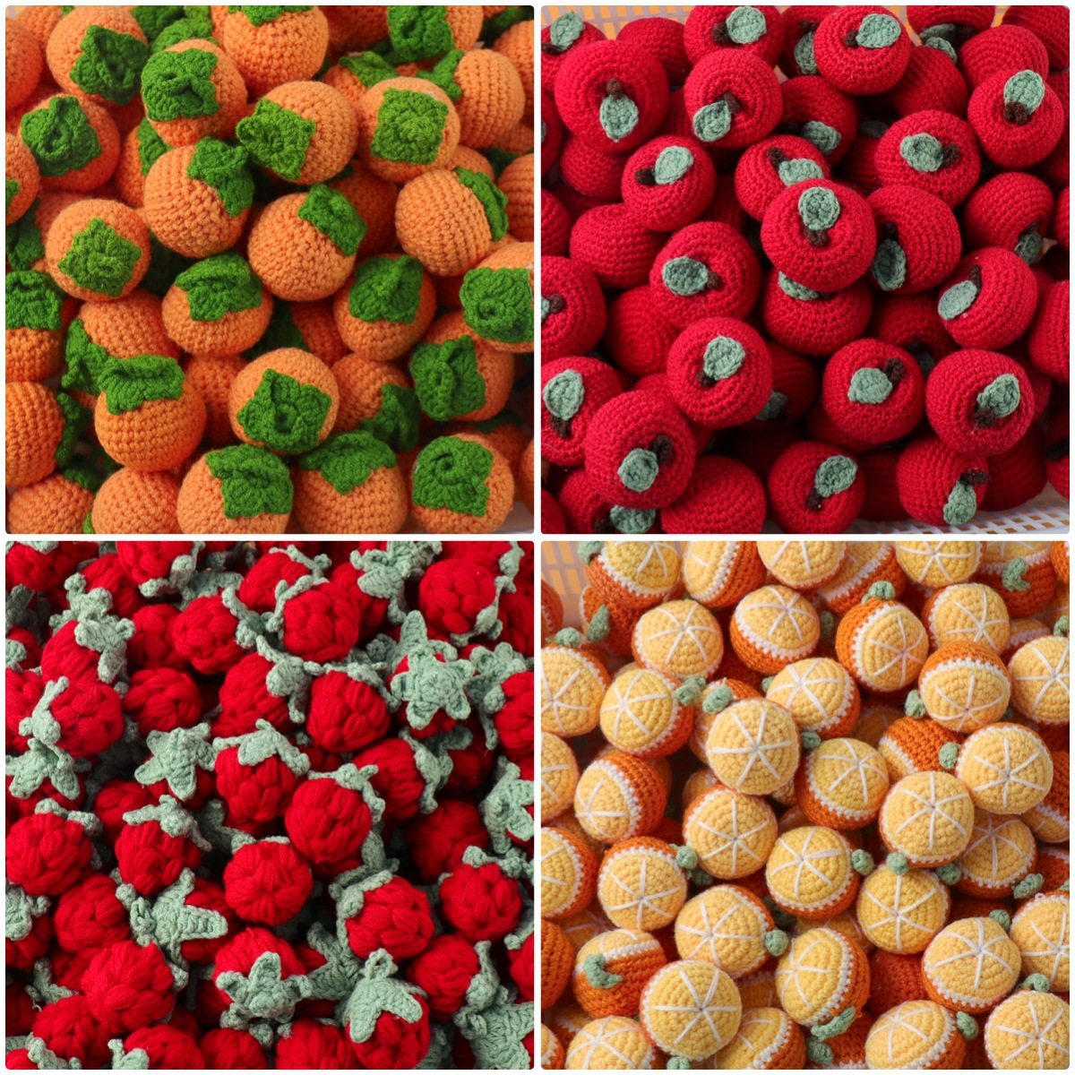 成品手工挂件柿子花生苹果草莓桃子梨钥匙扣毛线向日葵针织挂件,节庆用品/礼品,钥匙扣,淘宝优惠券,粉丝福利购,淘宝优惠卷