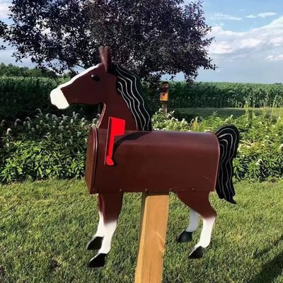 新品Unique Horse Mailbox独特的马邮箱马场 马爱好者礼物