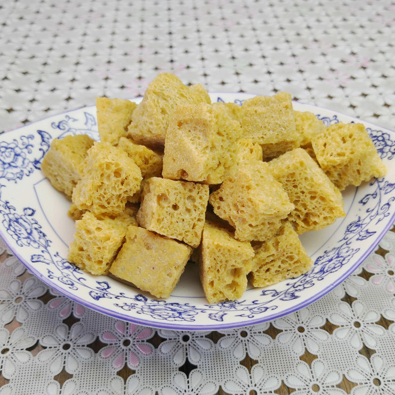 烤麸干面筋素食半成品小麦蛋白河南特产考夫干货火锅凉拌菜用烤麸
