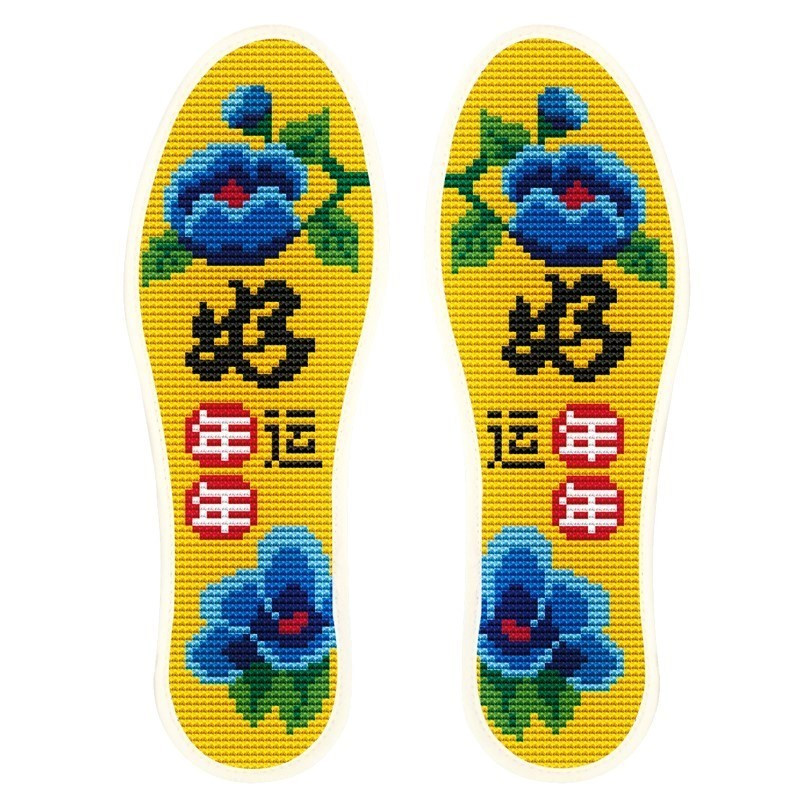 出入平安手工男女男友棉线印花布吸汗防臭女自己绣十字绣鞋垫|msdalam kategori rumah harian, kasut bekalan, maka tapak dalam - dari Buy2taobao.com untuk memberikan perkhidmatan ejen Taobao profesional membeli