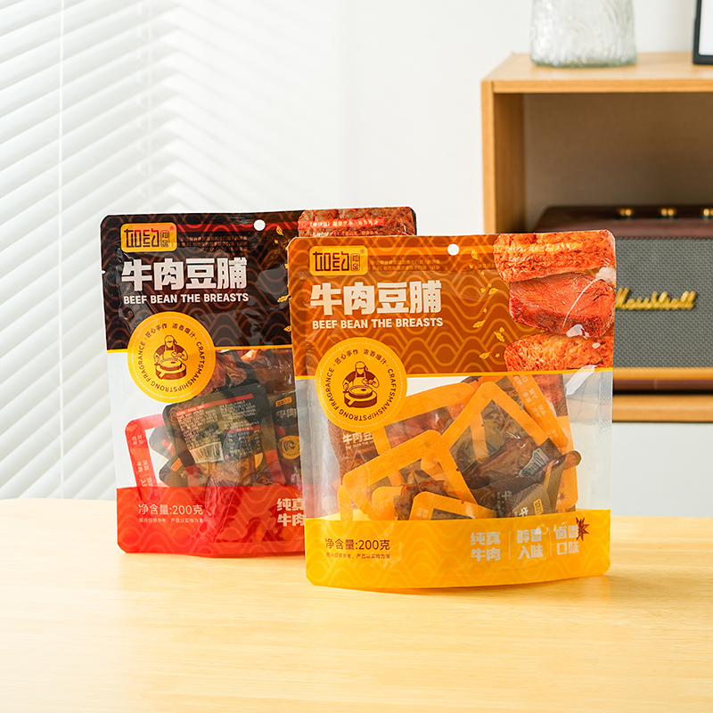 如约牛肉豆干零食卤香甜辣