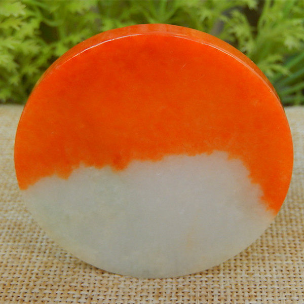 缅甸A货翡翠原石半明料玉石毛料大马坎红翡手镯芯边角料牌子H3270