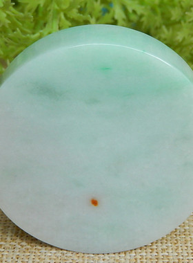 缅甸天然A货翡翠原石半明料玉石毛料冰糯种飘绿手镯芯边角料H1427