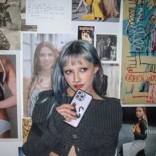 ins创意欧美时尚 Plus苹果16Pro手机壳经典 WF防摔保护套17 12ProMax WFwe联名少女粉黑天鹅适用iPhone15