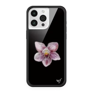 欧美f联名兰花绽放蕾丝边碎花布适用iPhone15/14/13ProMax苹果16Pro手机壳野花时尚wf欧美风12防摔保护套17