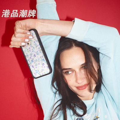 欧美f蓝丁香花朵Lilac Blue Floral适用iPhone16/15/14Pro/Max/plus苹果13Pro手机壳防摔wf赵露思保护套17