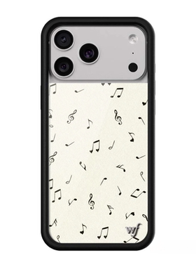 wf手机壳联名爱的乐章波点手机壳适用苹果17Pro新款iPhone16/15/14ProMax/Plus三祇小猪欧美12防摔保护13/air