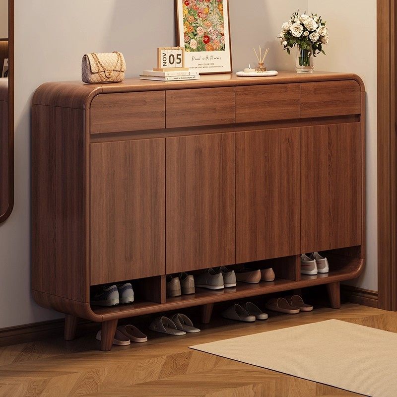 德国实木鞋柜家用门口入户玄关柜