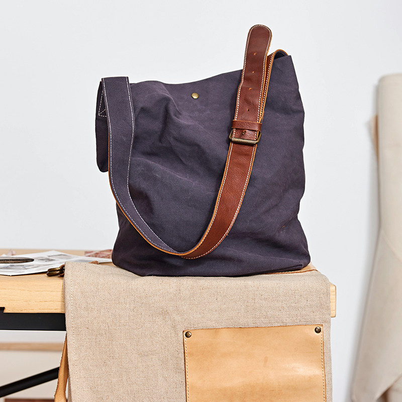 UNISOUL 帆布包女休闲单肩包日韩桶包宽肩带背包斜挎包简约托特包在类目 箱包皮具/热销女包/男包, 女士包袋中 - 来自Buy2taobao.com提供专业的淘宝代购服务