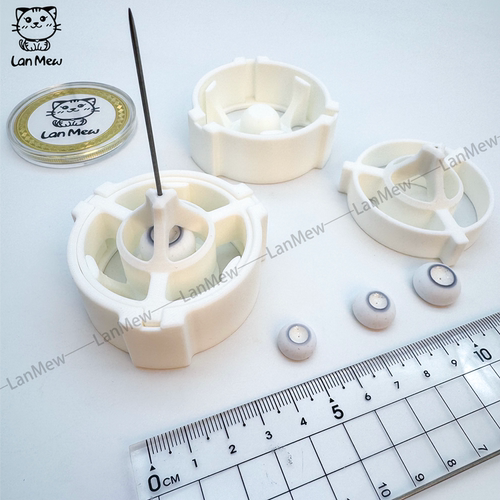 LanMew | BJD半球树脂眼定心工具适用于10-20mm半球眼珠