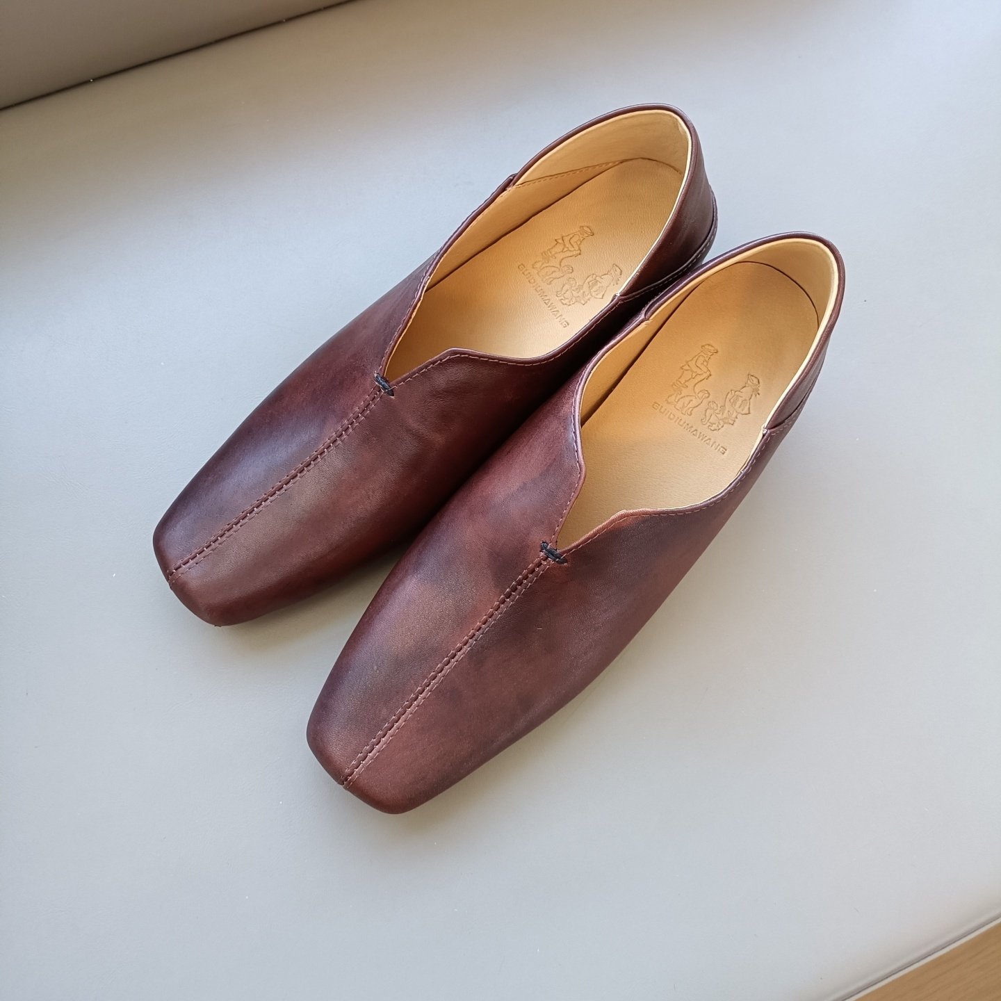 2026春上新方头乐福穆勒单鞋真皮一脚蹬配阔腿裤懒人奶奶鞋浅口鞋,女鞋,浅口单鞋,淘宝优惠券,粉丝福利购,淘宝优惠卷