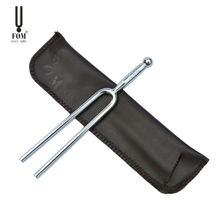 FOM音叉 442Hz测量标准音小提琴弦乐通用 国际标准圆音叉钢叉A440