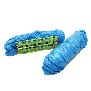 套拖拉式 袋自动鞋 后拉式 抽拉鞋 套机专用PE塑料 脚拉式 商务鞋