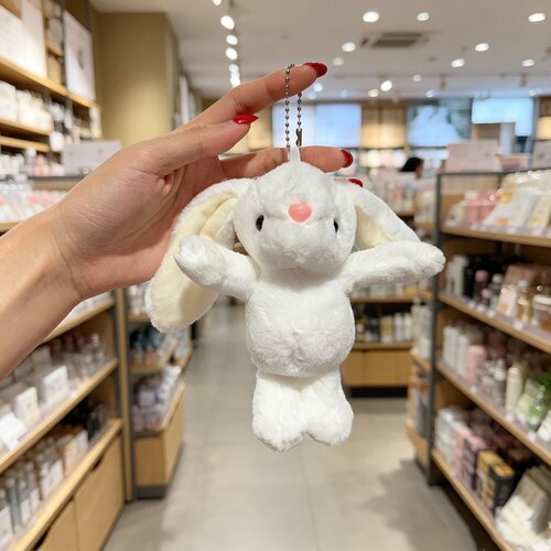 可爱垂耳兔毛绒玩偶挂件公仔毛绒娃娃钥匙扣包包挂饰小礼物