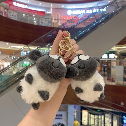 毛绒羊了个羊包包公仔钥匙扣