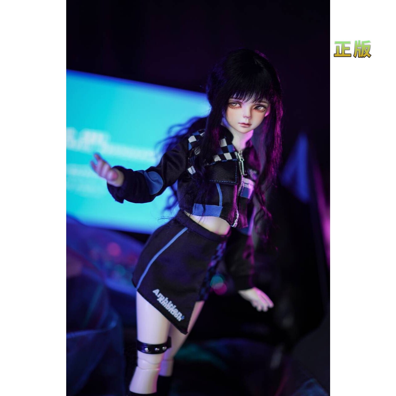 BJD4分赛车服娃衣套装