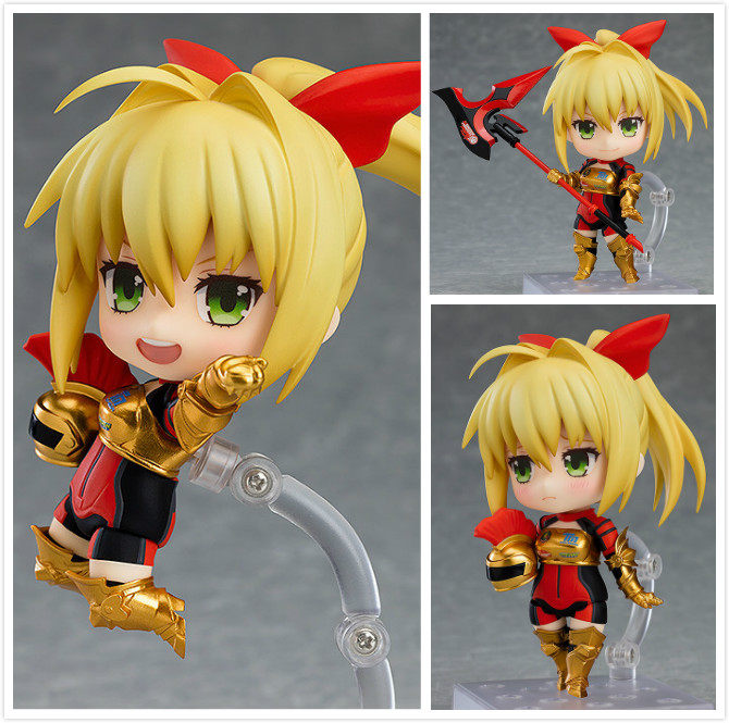 现货 gsc 粘土人 1179 fate fgo 尼禄 racing 赛车女郎 手办包邮