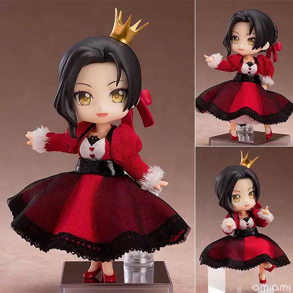 现货gsc 粘土人doll 爱丽丝梦游仙境 红心皇后 带服装 手办 现货