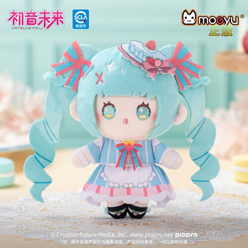moeyu初音未来甜美交织毛绒挂件
