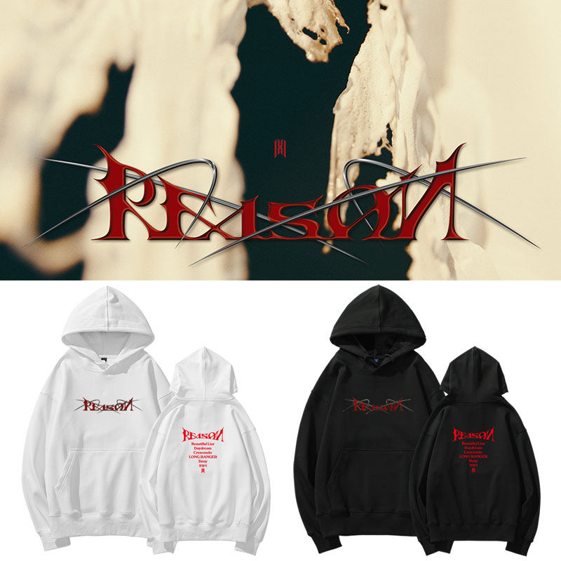 MonstaX组合专REASON周边应援同款卫衣打歌服加绒薄款套头秋冬