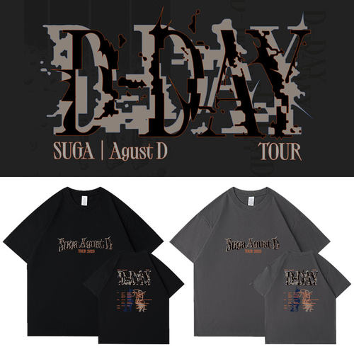 闵玧其演唱会D-DAY同款短袖T恤