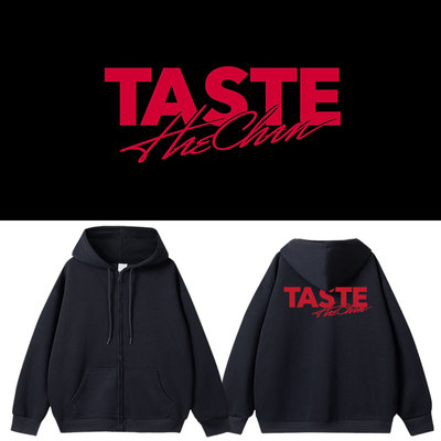 NCTDREAM李东赫楷灿日巡演唱会TASTE周边同款卫衣服拉链连帽开衫