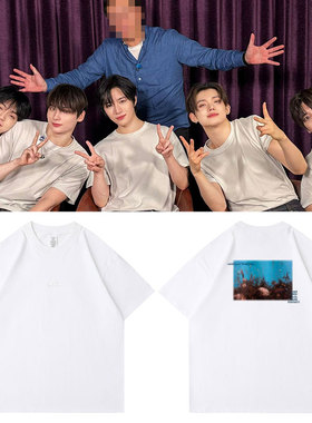 TXT2025世巡演唱会ActPromise日本站周边衣服同款短袖T恤纯棉夏