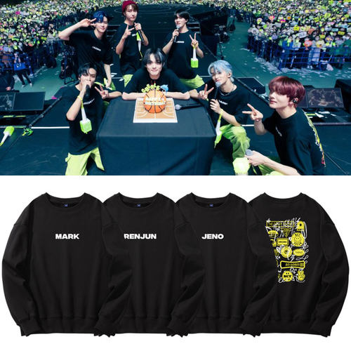 NCTDREAM演唱会同款圆领卫衣服