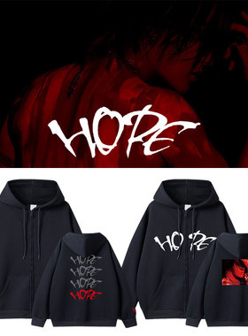 NCT127中本悠太YUTA2024世巡演唱会HOPE周边应援同款卫衣连帽开衫