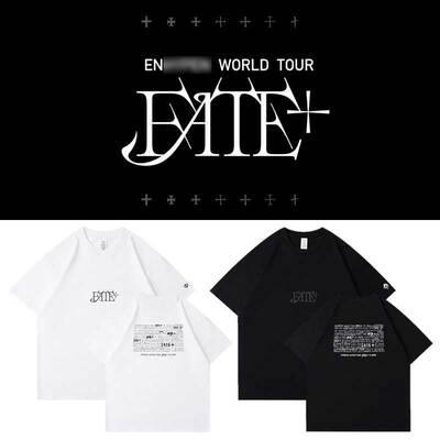 ENHYPEN演唱会周边同款短袖T体恤