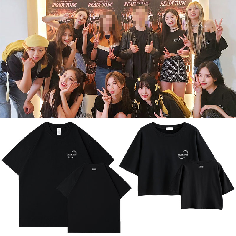 TWICE演唱会同款短袖t恤打歌衣服