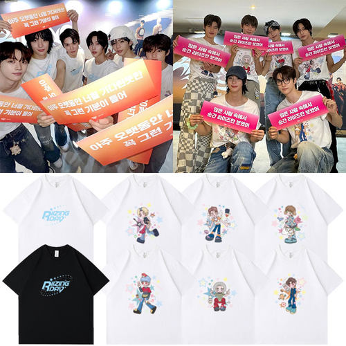 RIIZE演唱会周边同款衣服短袖T恤