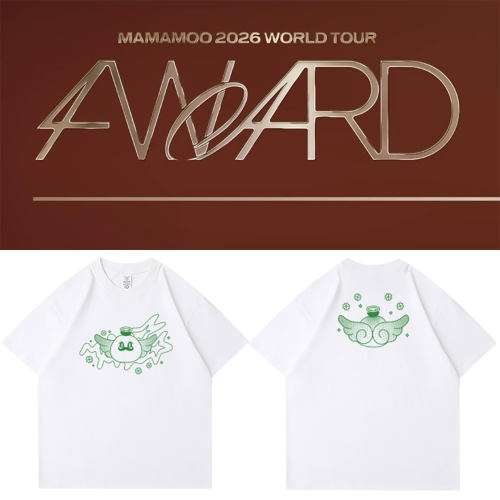 MAMAMOO2026世巡演唱会4WARD台北高雄场周边自制同款短袖T恤衣服