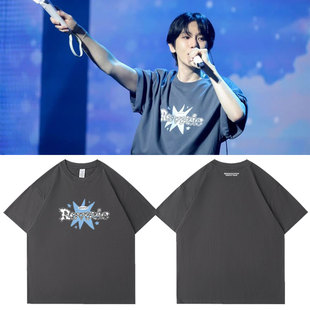 边伯贤Baekhyun2026演唱会Reverie拉斯维加斯场周边同款短袖T体恤