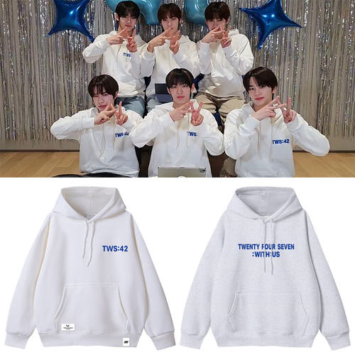 TWS出道周边应援同款卫衣服