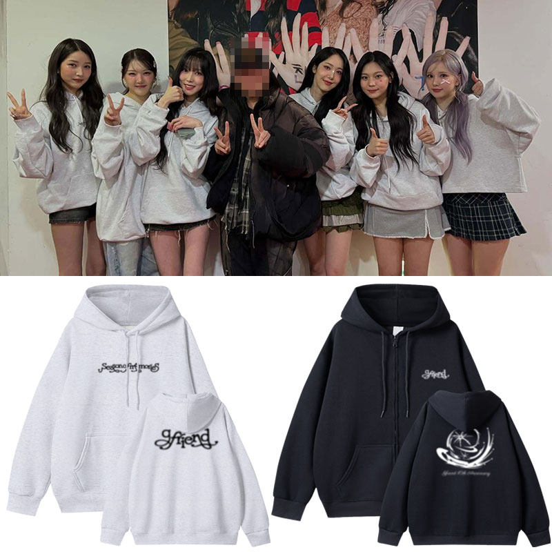 GFriend十周年演唱会SeasonOfMemories周边同款卫衣服连帽衫外套