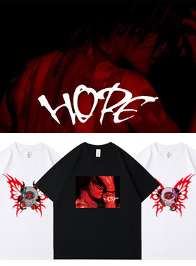 NCT127中本悠太YUTA2024世巡演唱会HOPE周边应援同款短袖T恤衣服