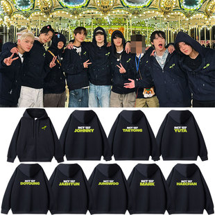 NCT127节目周边同款卫衣印花拉链连帽开衫加绒薄款春秋冬打歌衣服